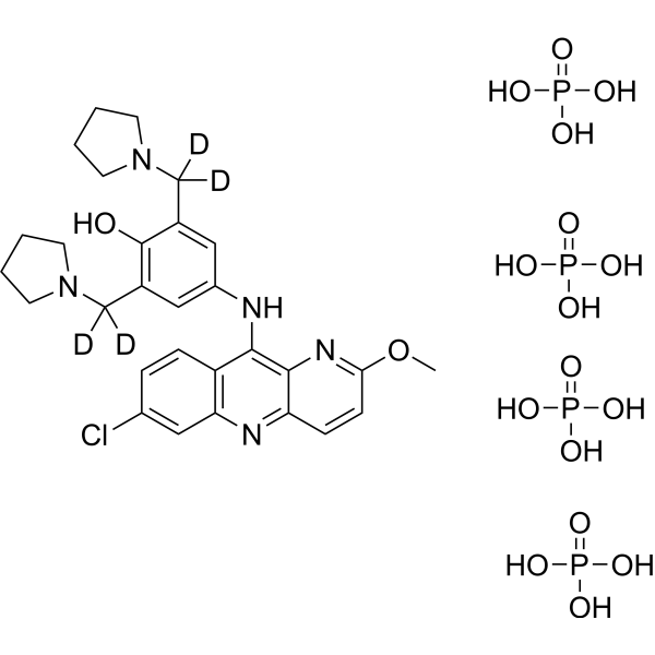 Pyronaridine-d4 tetraphosphate 1186026-25-4